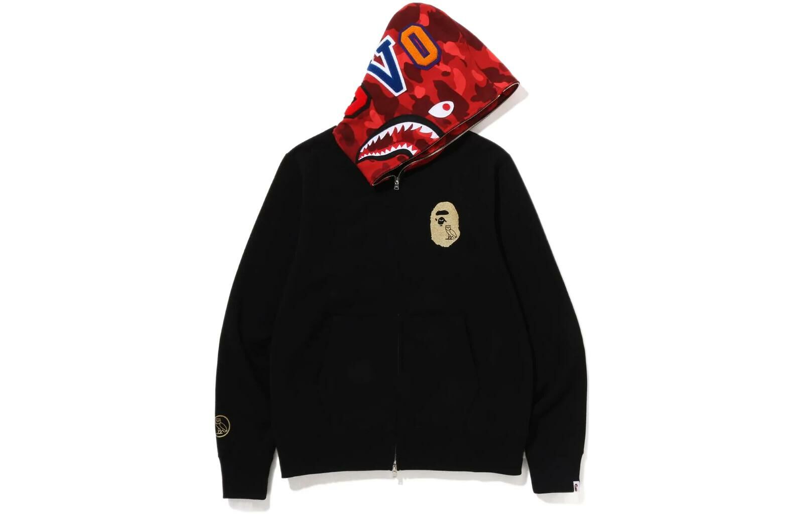 【代購】A BATHING APE X Ovo Shark Full Zip Hoodie