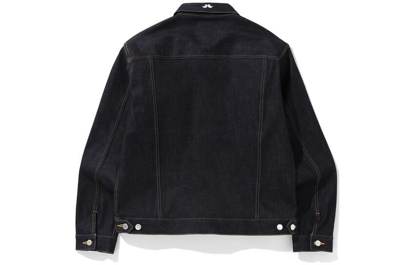 【代購】A BATHING APE FW22 Denim Jacket Men's Dark Blue