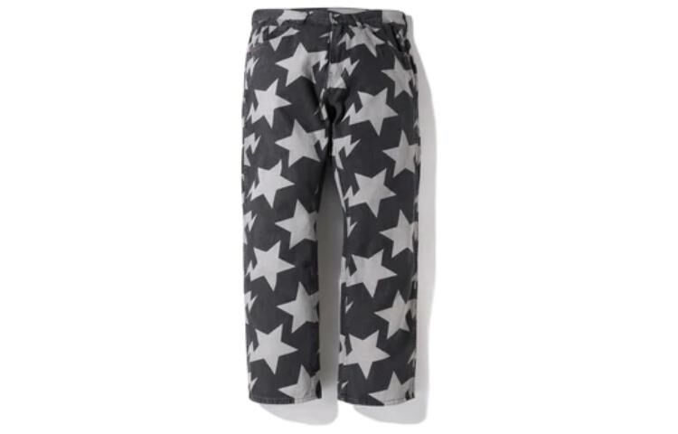 【代購】A BATHING APE Sta Pattern Loose Fit Denim Pants