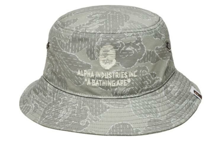 【代購】A BATHING APE X Alpha Industries Military Hat