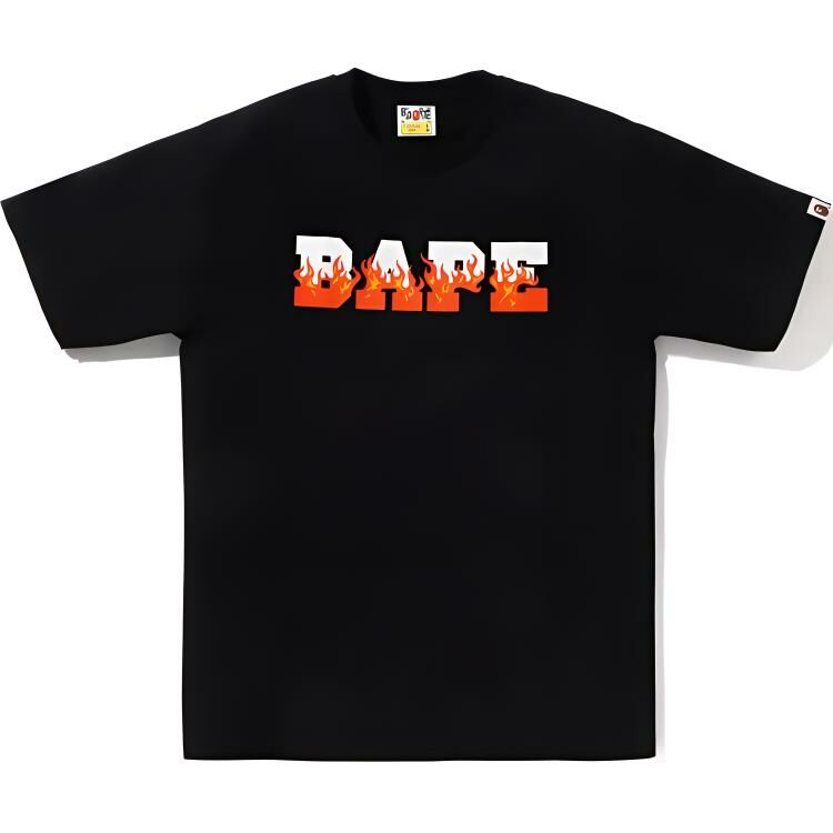 【代購】A BATHING APE Flame Bape Logo Tee