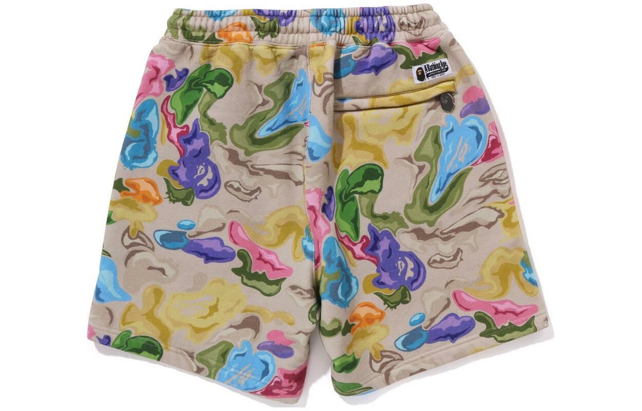 【代購】A BATHING APE A BATHING APE Art Camo Sweat Shorts