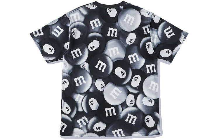 【代購】M&m's X A BATHING APE Bape X M&M'S T-Shirts Men Black
