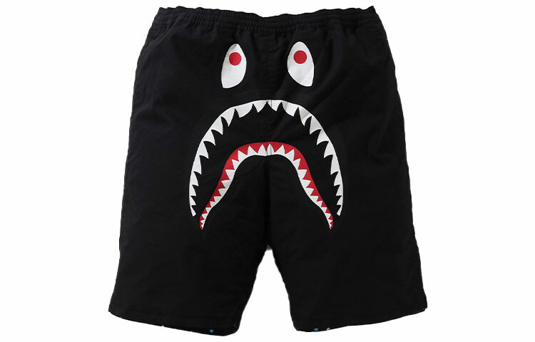 【代購】A BATHING APE Space Camo Shark Reversible Shorts