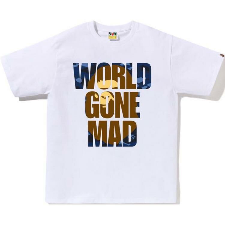【代購】A BATHING APE Color Camo Wgm Ape Head Overlap Tee