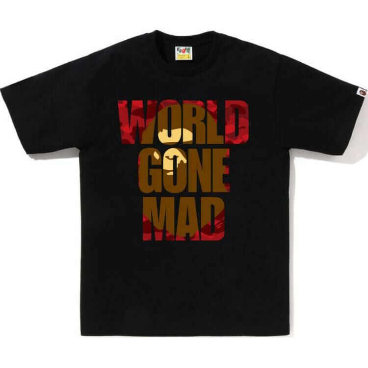 【代購】A BATHING APE Color Camo Wgm Ape Head Overlap Tee