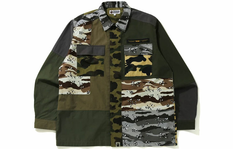 【代購】A BATHING APE Shirts Men Green