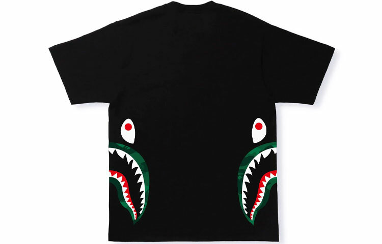 【代購】A BATHING APE Color Camo Side Shark Tee