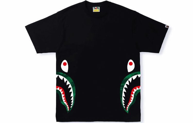 【代購】A BATHING APE Color Camo Side Shark Tee