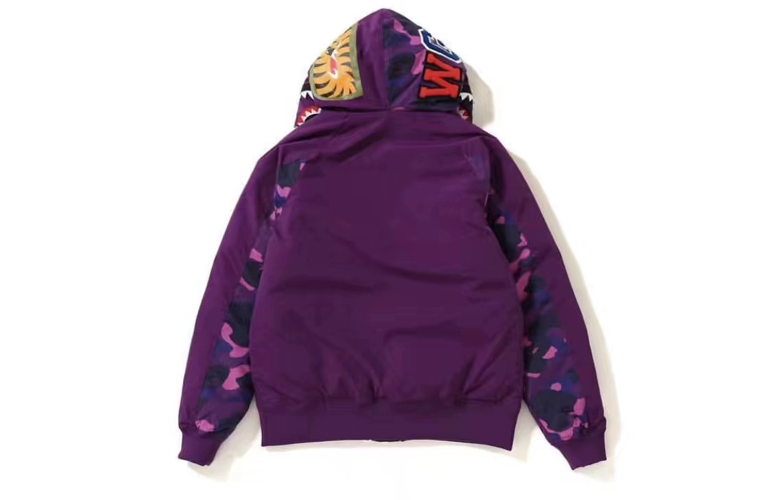【代購】A BATHING APE Down Jacket Unisex Purple