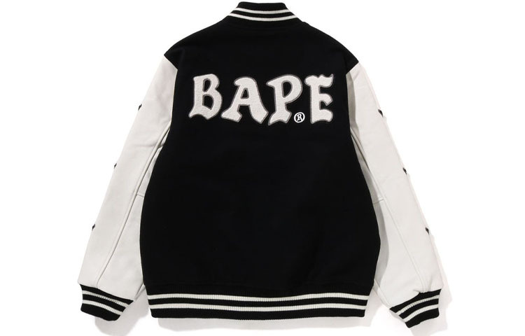 【代購】A BATHING APE A BATHING APE Relaxed Fit Varsity Jacket
