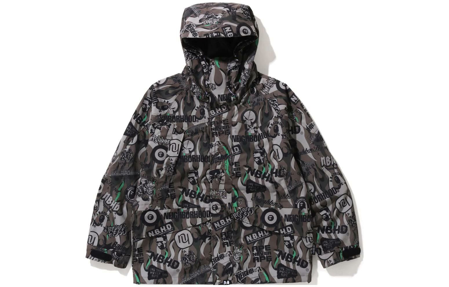 【代購】A BATHING APE X Neighborhood Snowboard Jacket