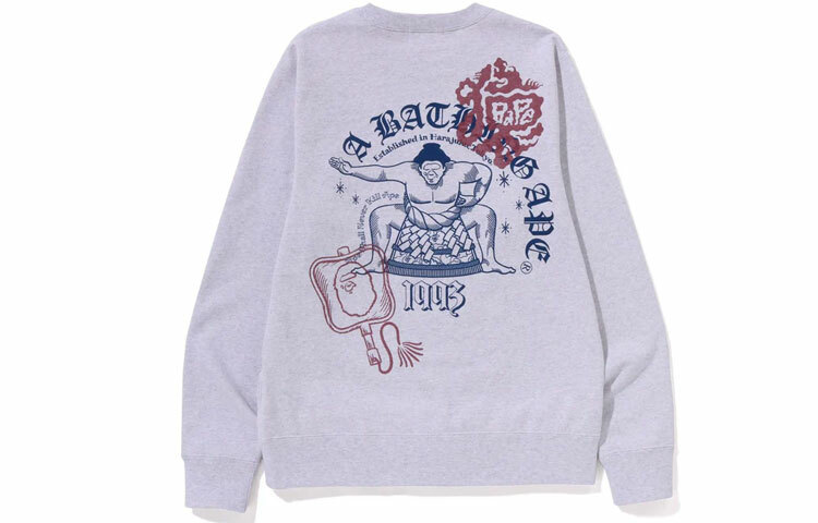 【代購】A BATHING APE Japan Culture Sumo Crewneck