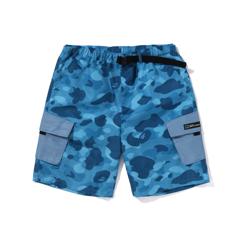 【代購】A BATHING APE Honeycomb Camo Cargo Shorts