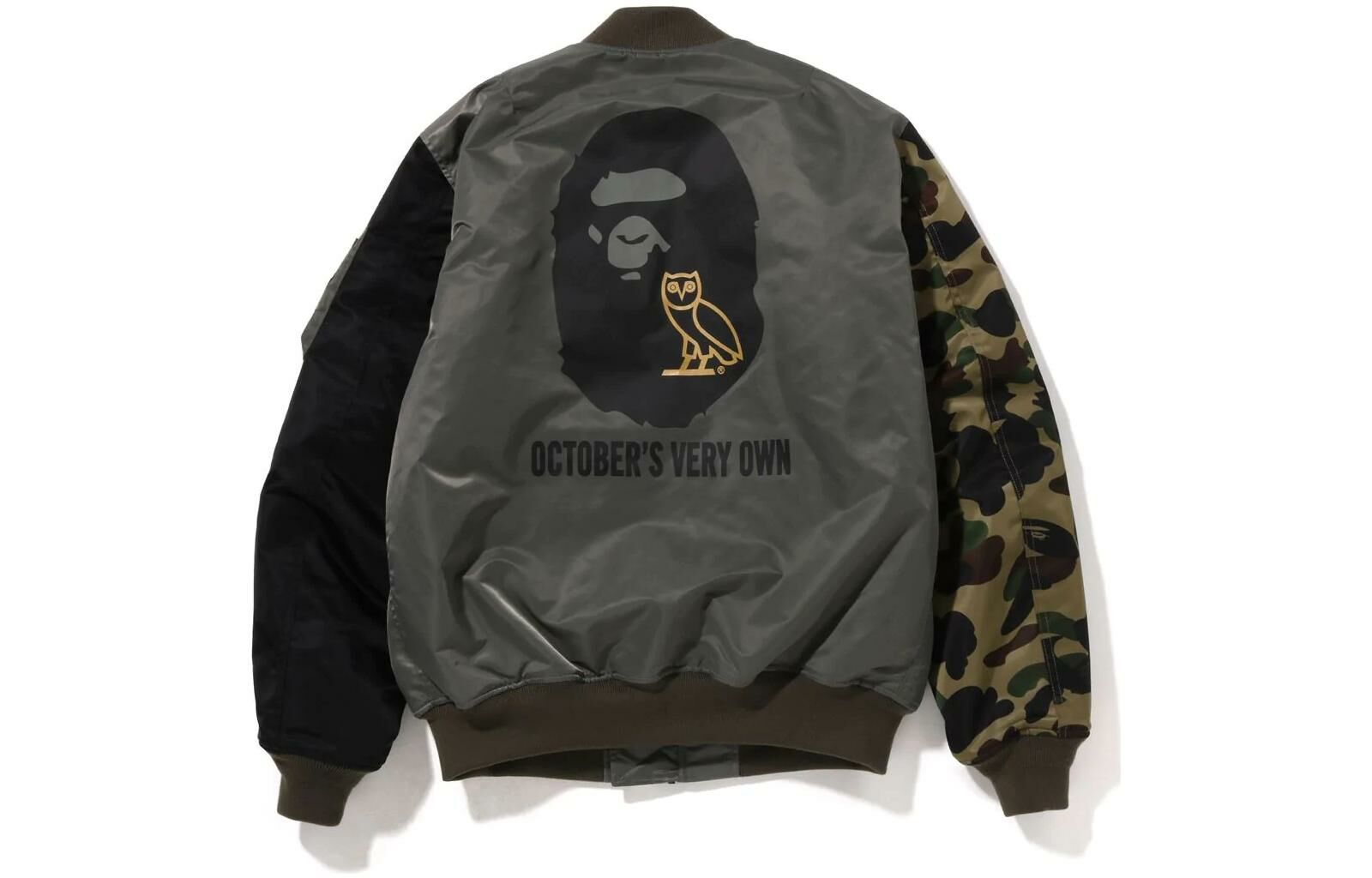 【代購】A BATHING APE X Ovo Loose Fit MA 1 Jacket