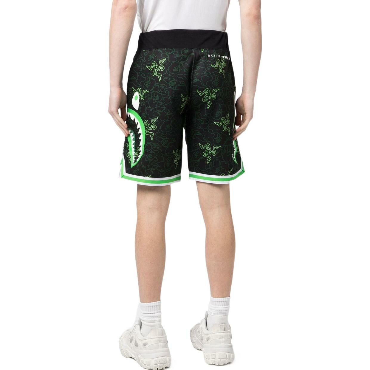 【代購】A BATHING APE x Razer Bape FW22 Casual Shorts Men's Bright Green