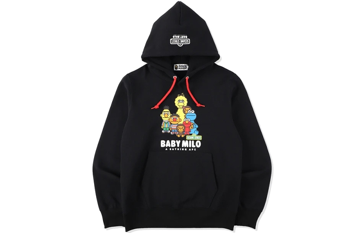 【代購】A BATHING APE X Sesame Street Pullover Hoodie