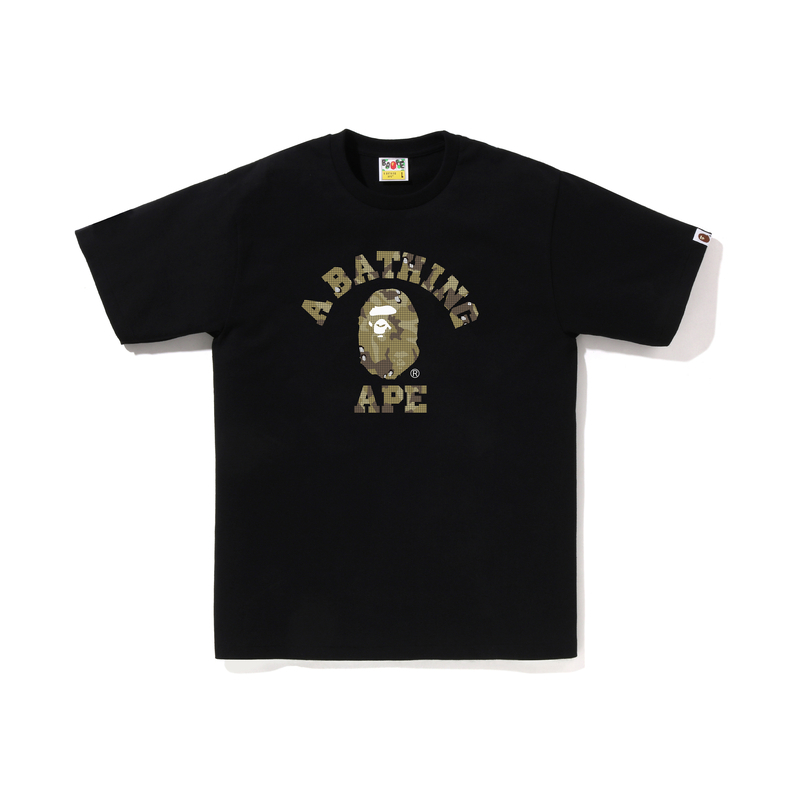 【代購】A BATHING APE Bitmap College Tee