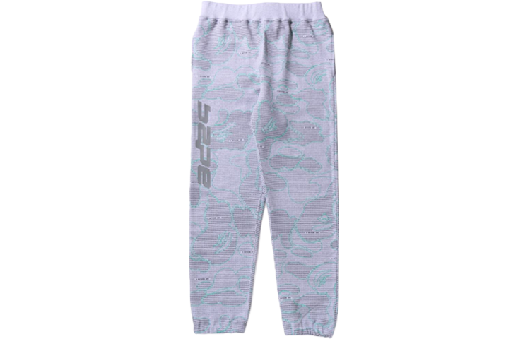 【代購】A BATHING APE Text Code Camo Sweatpants
