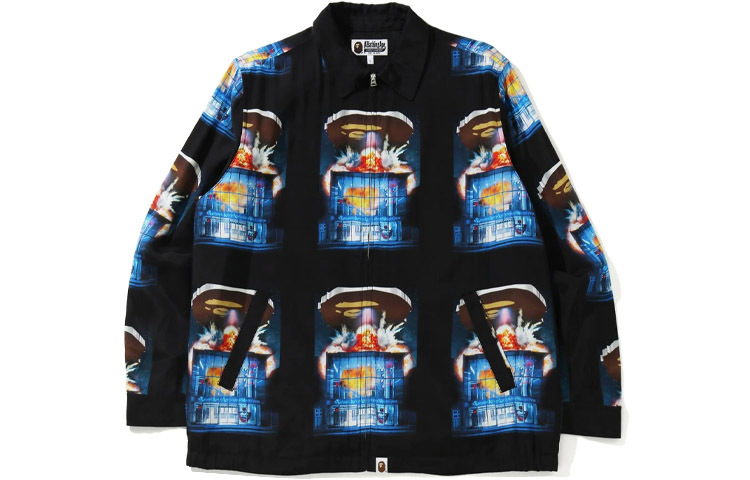 【代購】A BATHING APE Invasion Rayon Jacket