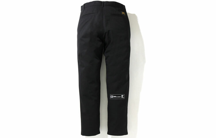 【代購】A BATHING APE Head Series Casual Pants Men Black