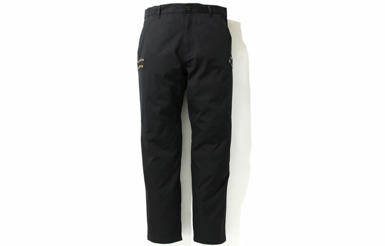 【代購】A BATHING APE Head Series Casual Pants Men Black