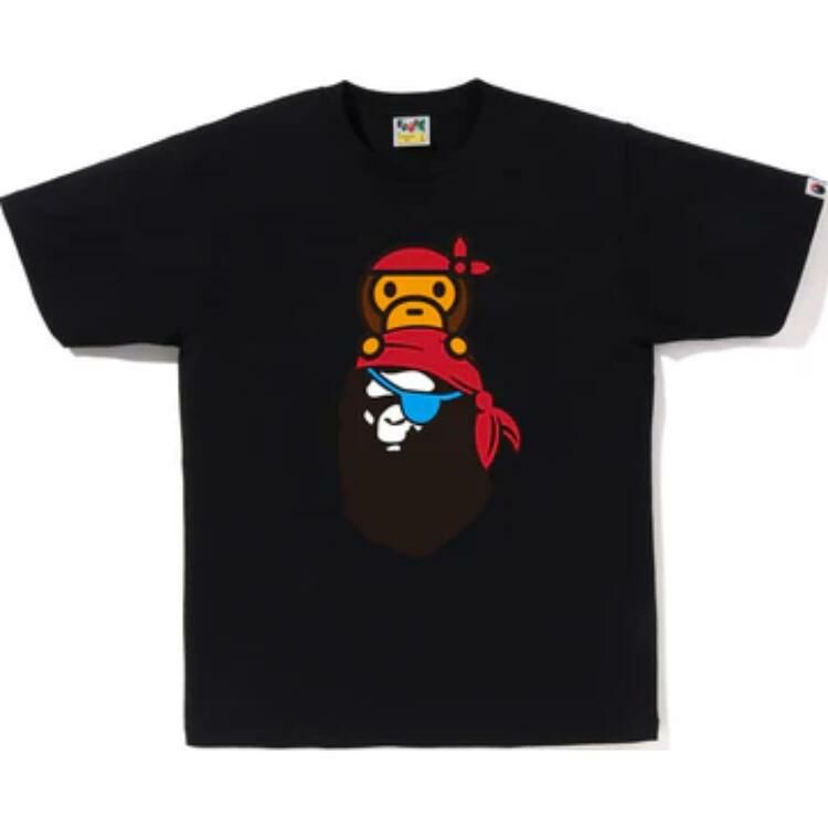 【代購】A BATHING APE Pirate Milo On Ape Head Tee