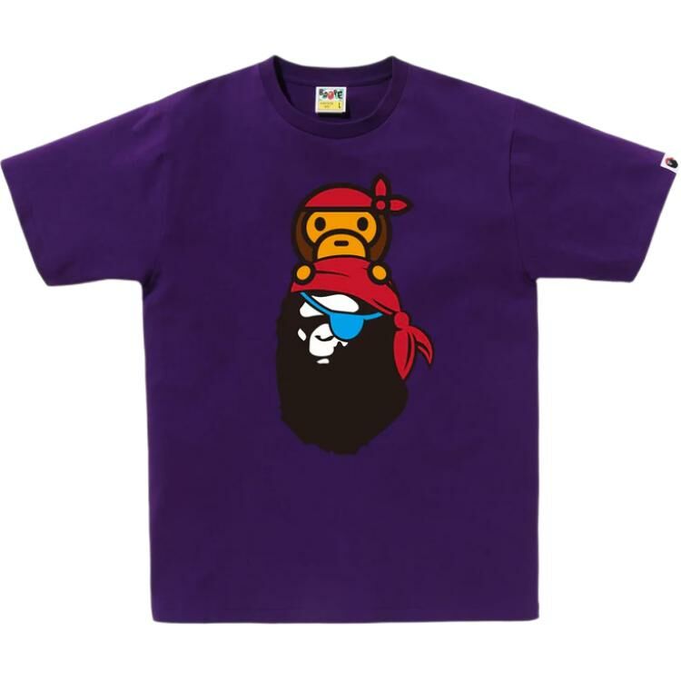 【代購】A BATHING APE Pirate Milo On Ape Head Tee