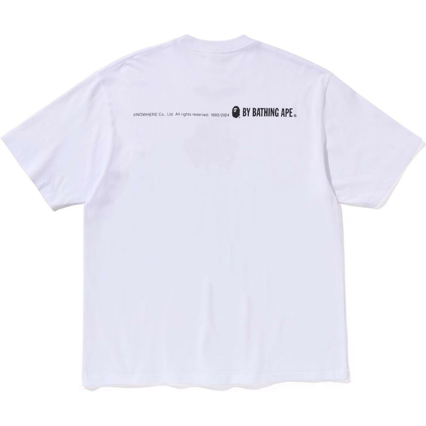 【代購】A BATHING APE Logo print Cotton T shirt