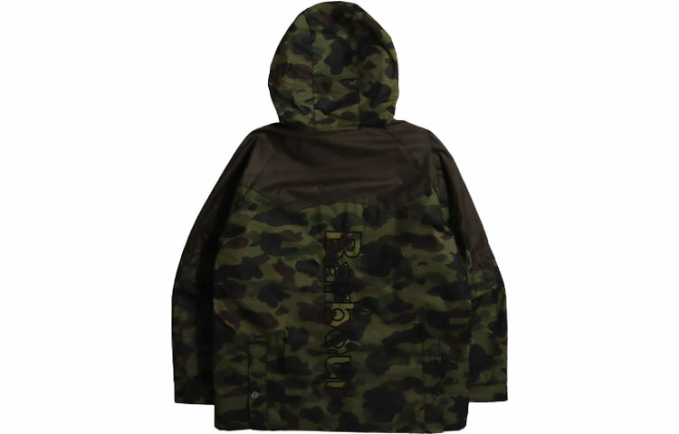 【代購】A BATHING APE X Barbour 1st Camo Bedale Snowboard Jacket