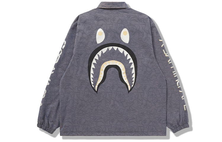 【代購】A BATHING APE X Hajime Sorayama Shark Coach Jacket