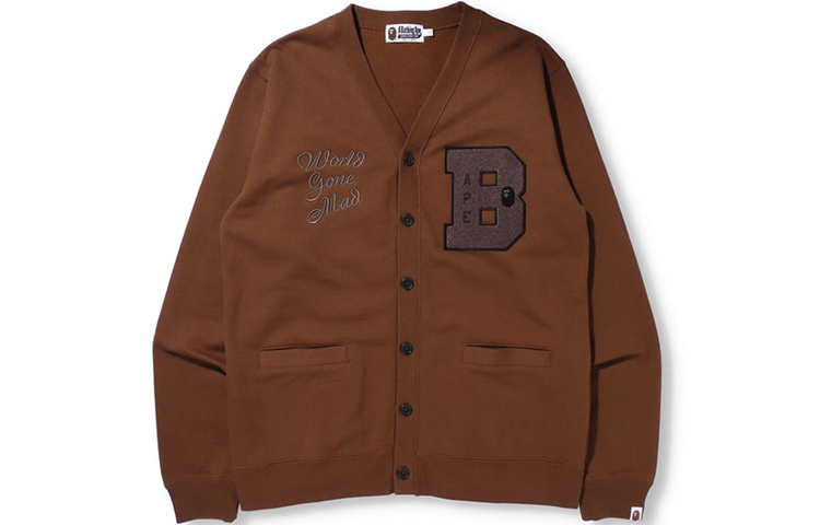 【代購】A BATHING APE Sweat Cardigan