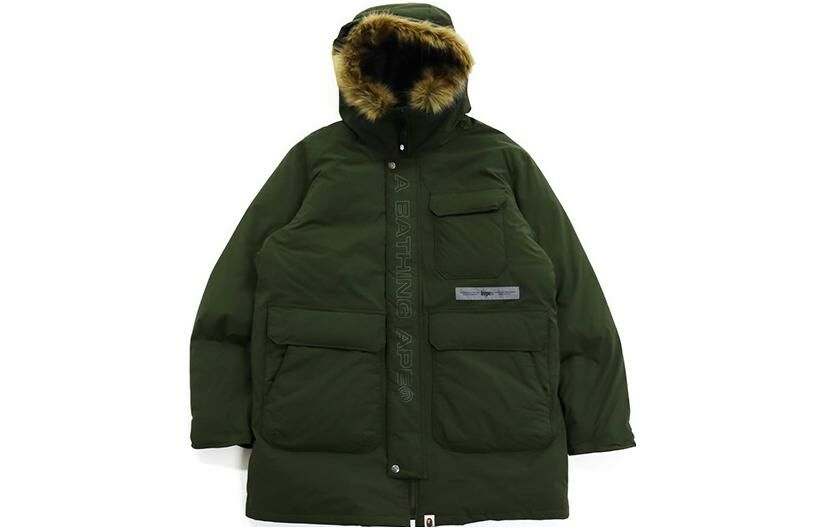 【代購】A BATHING APE Loose Fit Long Down Coat