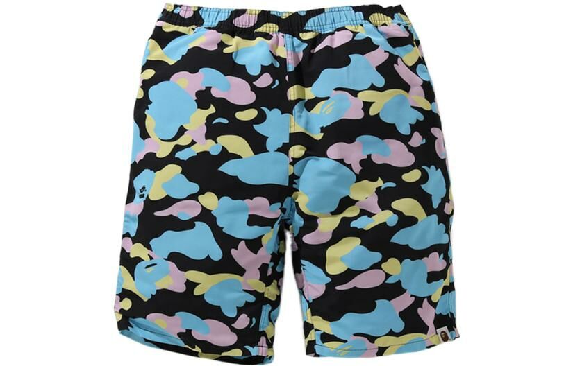 【代購】A BATHING APE New Multi Camo Track Shorts