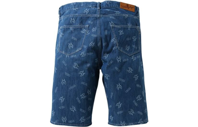 【代購】A BATHING APE Denim Shorts Men Dark Blue