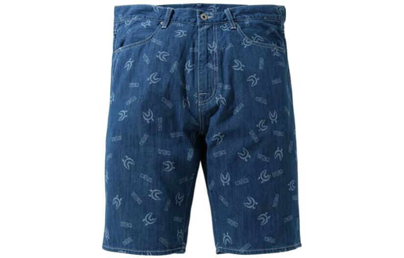 【代購】A BATHING APE Denim Shorts Men Dark Blue