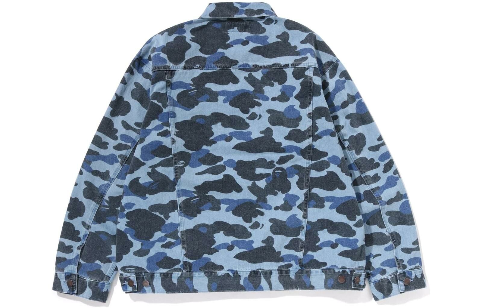 【代購】A BATHING APE Color Camo Denim Jacket