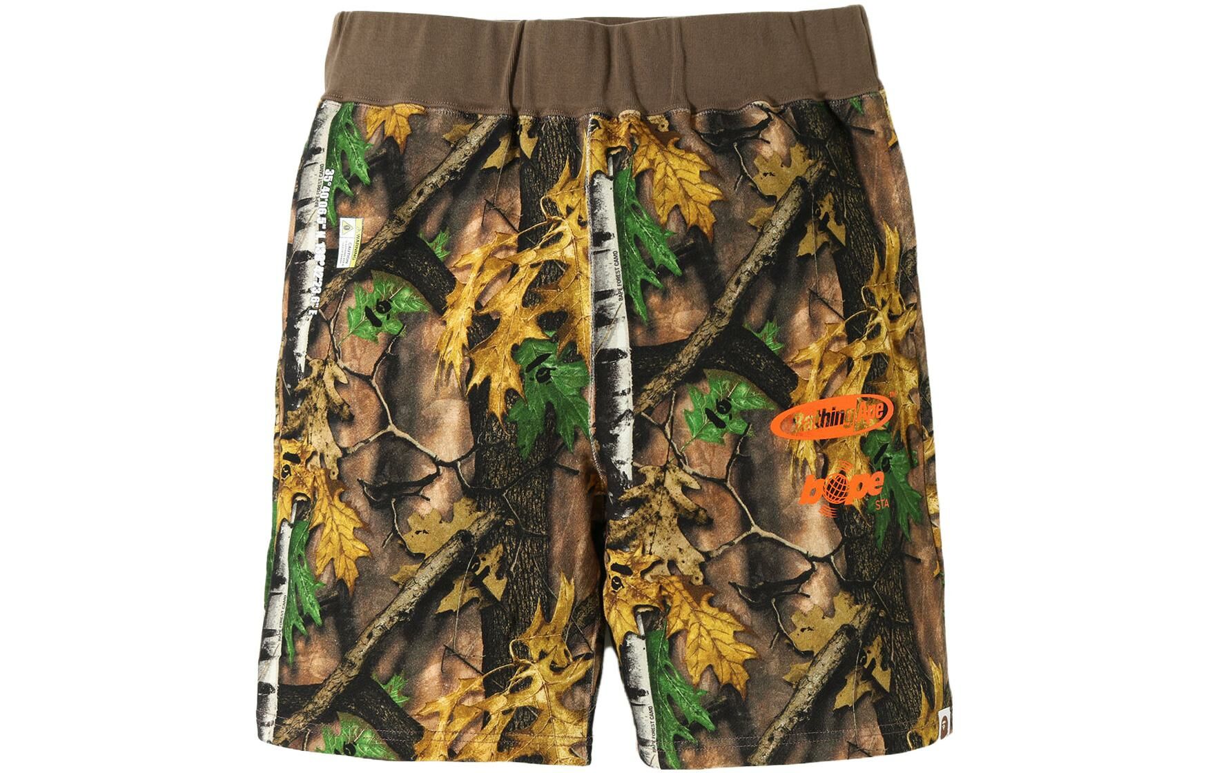 【代購】A BATHING APE Forest Camo Track Shorts