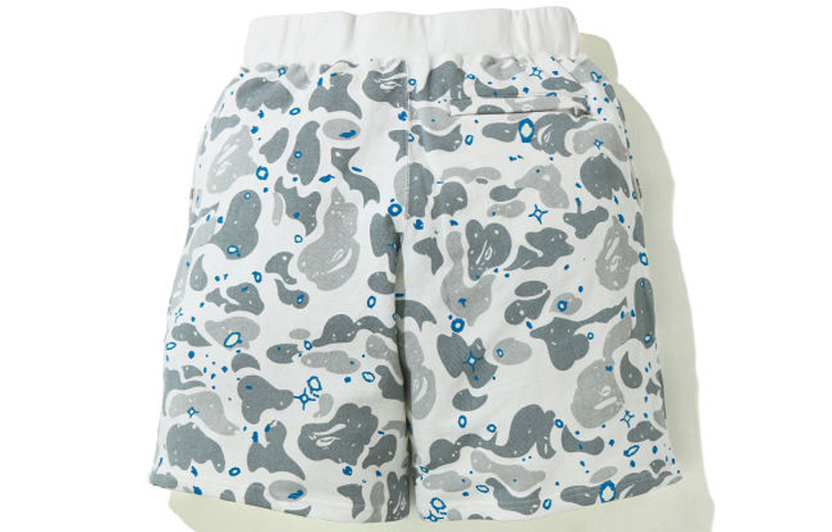【代購】A BATHING APE Space Camo Wide Sweatshort