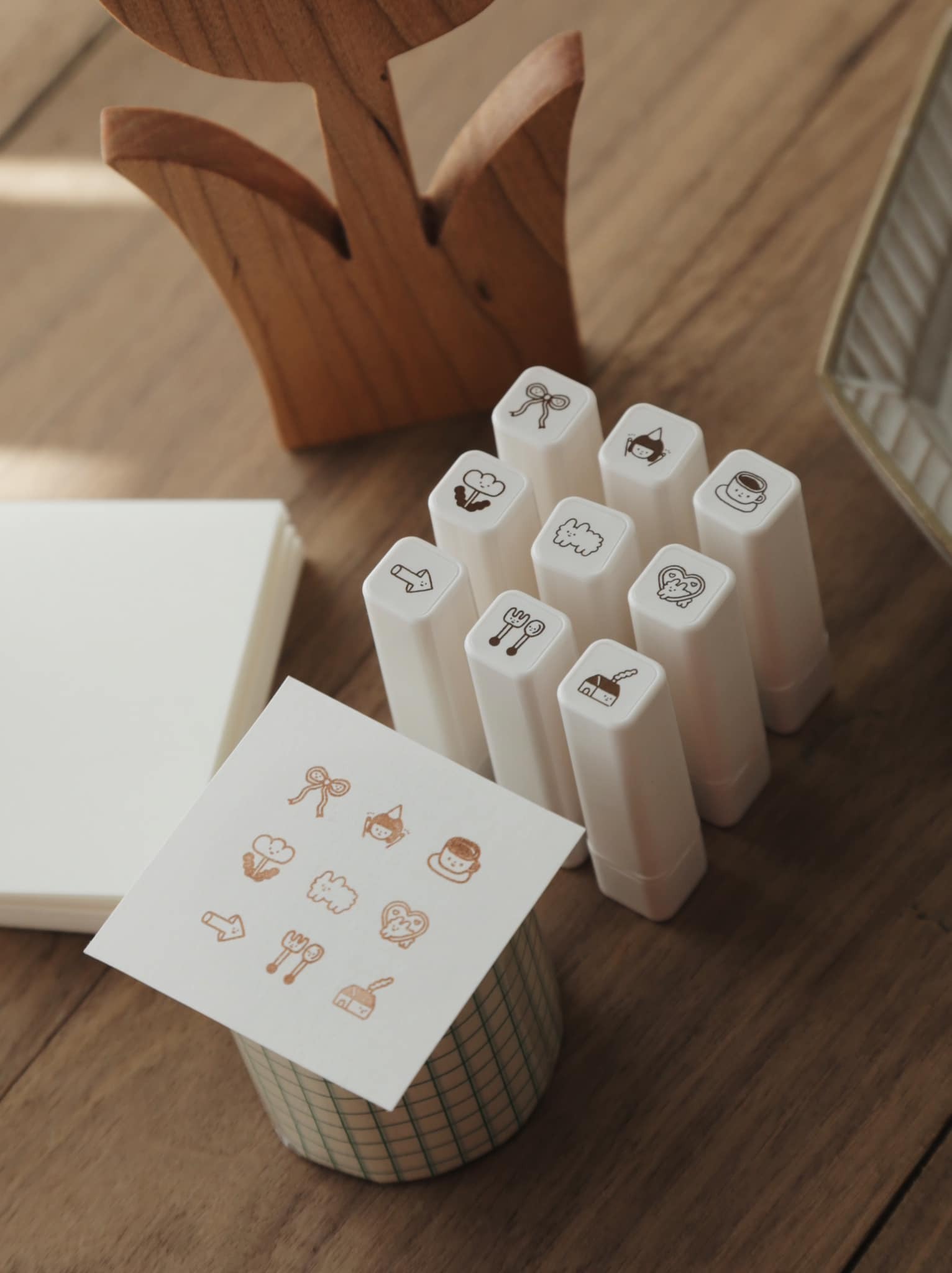 迷你印章 連續印章 九款可選｜右手超人