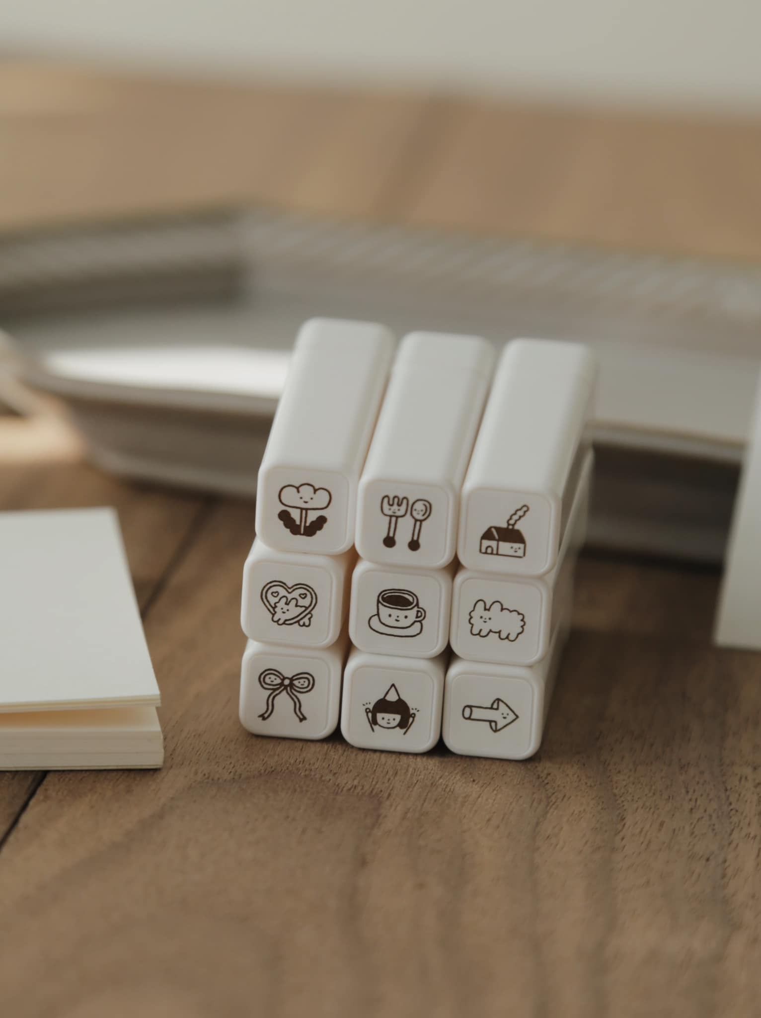 迷你印章 連續印章 九款可選｜右手超人