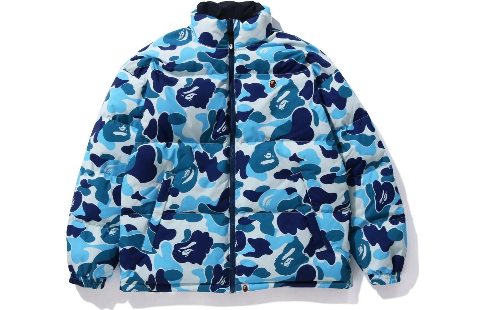 【代購】A BATHING APE Abc Camo Reversible Down Jacket