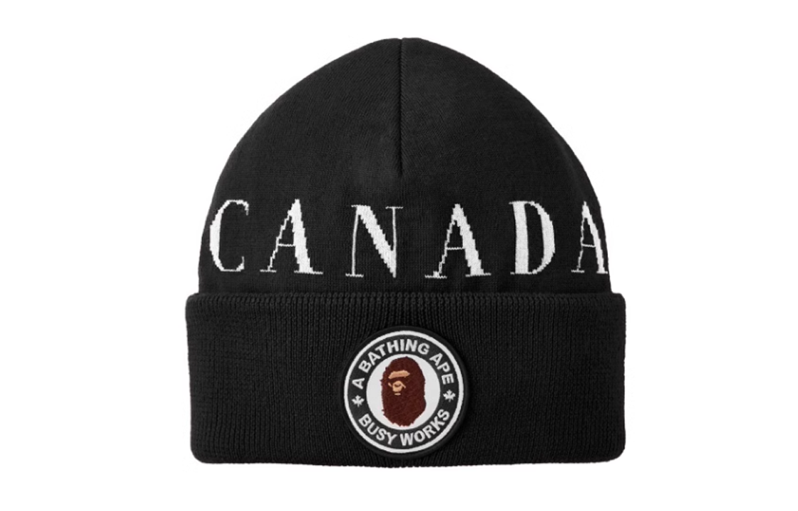 【代購】A BATHING APE X Canada Goose X Concepts Toque Beanie