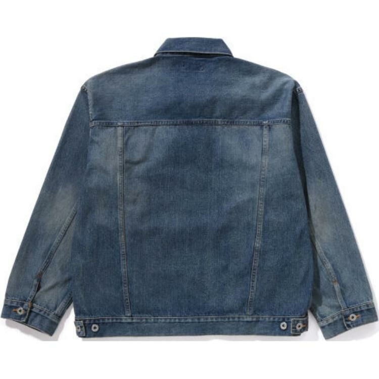 【代購】A BATHING APE Damage Denim Jacket