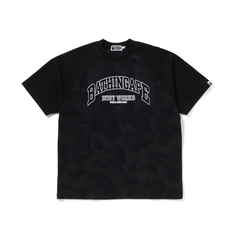 【代購】A BATHING APE Embroidered logo Cotton T shirt