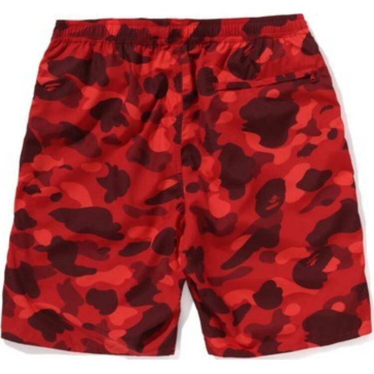 【代購】A BATHING APE Color Camo Ape Head One Point Beach Shorts