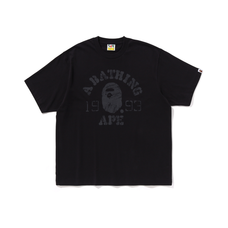 【代購】A BATHING APE Screen Print College Relaxed Fit Tee