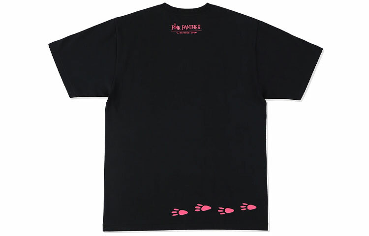 【代購】A BATHING APE X Pink Panther Abc Camo Wall Tee