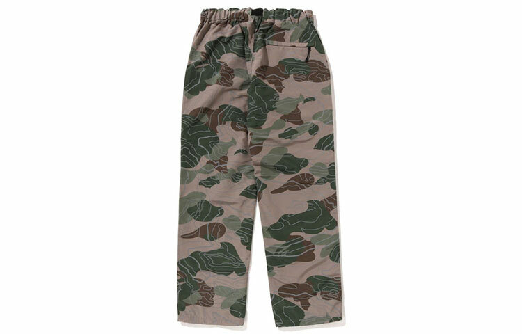 【代購】A BATHING APE Layered Line Camo Track Pants