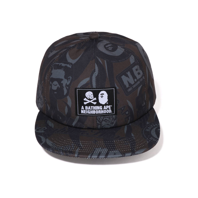 【代購】A BATHING APE X Neighborhood Cap